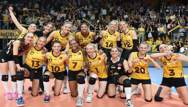 Son şampiyon VakıfBank'tan CEV Şampiyonlar Ligi'nde net galibiyet!