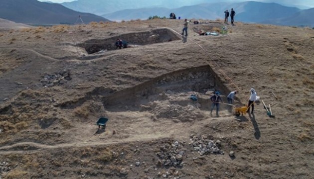 Van'da 5 bin yıl öncesine ait yaşamın izleri bulundu