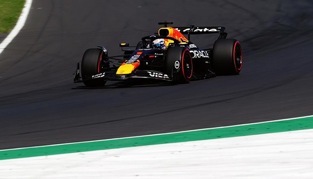 Las Vegas'ta Verstappen kazandı