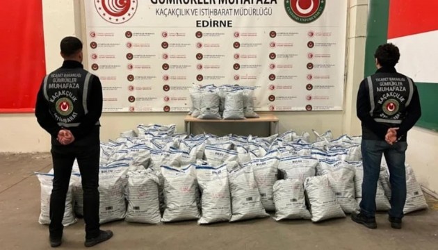 1,6 milyar liralık uyuşturucu ele geçirildi