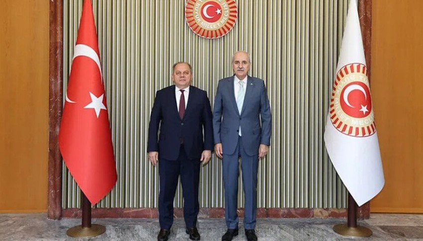 TBMM Başkanı Kurtulmuş'tan önemli görüşme