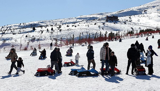 Yıldız'da kayak sezonu başladı