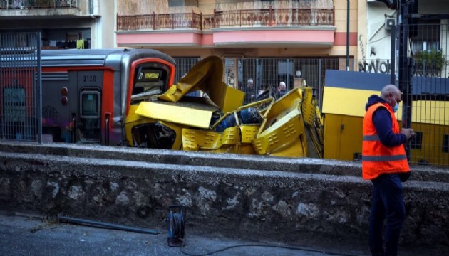 Yunanistan'da metro faciası: 1 ölü