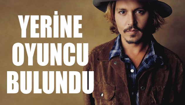 Johnny Depp'in yerine oyuncu bulundu!