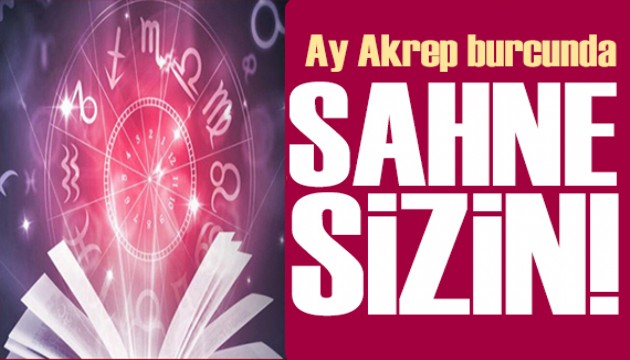 18 Eylül 2023 burç yorumları! Ay Akrep burcunda: Sahne sizin