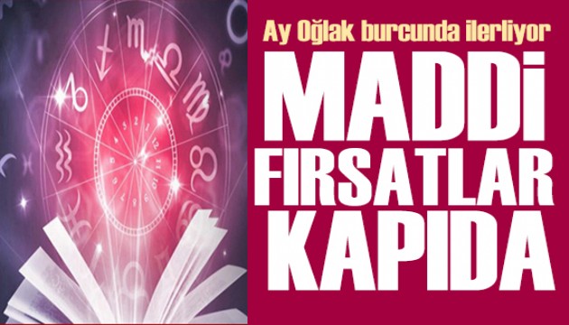 3 Aralık 2024 burç yorumları! Ay Oğlak burcunda: Maddi fırsatlar kapıda