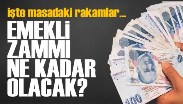 Milyonlarca emekliyi ilgilendiriyor! Emekli zammı için masadaki rakamlar