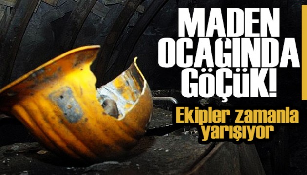 Zonguldak'ta maden ocağında göçük! Ekipler seferber edildi