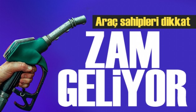 Araç sahiplerini üzecek haber! Motorine zam geliyor: İşte fiyat listesi