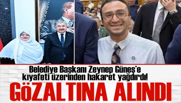 Belediye Başkanı Zeynep Güneş'e hakaret! Gözaltına alındı