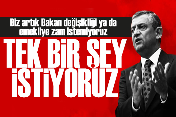 Özgür Özel miting alanından seslendi: Sandığı istiyoruz!