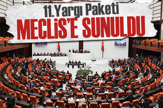 11.Yargı paketi Meclis'e sunuldu! 50 bin mahkuma af yolu açılacak