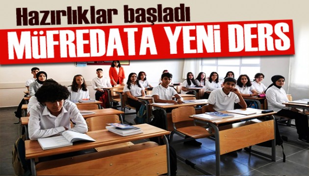 Eğitimde yeni dönem: Müfredata yeni ders geliyor