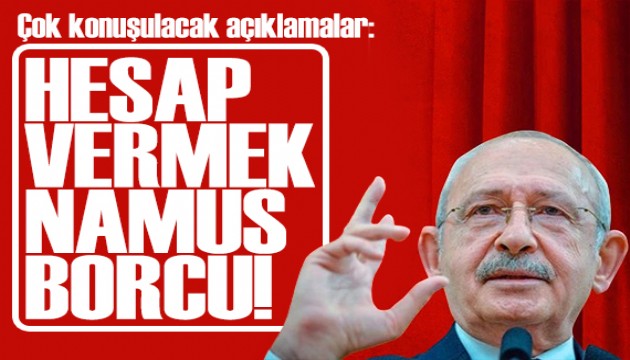 Kılıçdaroğlu'ndan çok konuşulacak açıklama: Yolsuzluğa bulaşan hesap vermeli