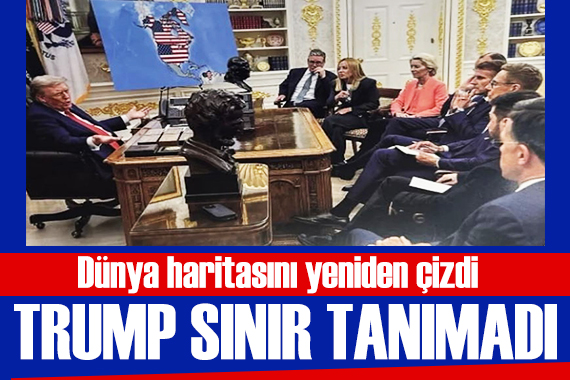 ABD Başkanı Trump sınır tanımadı! Haritayı yeniden çizdi