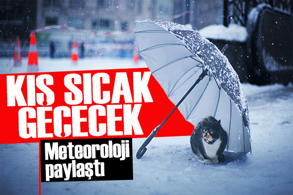 Meteoroloji'den kış raporu: Mevsim normallerinin üzerinde seyredecek