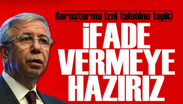 Mansur Yavaş'tan konser soruşturması açıklaması: İfade vermeye hazırız