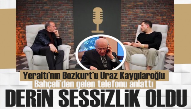 Yeraltı'nın Bozkurt'u Uraz Kaygılaroğlu'ndan Bahçeli mesajı: Derin bir sessizlik oldu