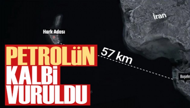 ABD Hark Adası'na saldırdı! Petrol altyapısı zarar görmedi