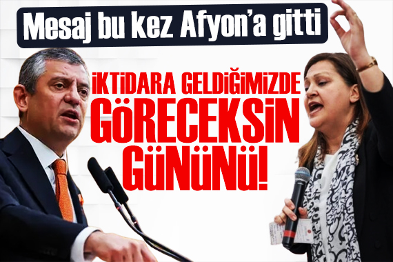 Özgür Özel'den Burcu Köksal'a mesaj: Göreceksin gününü
