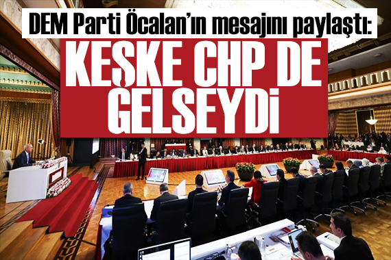 DEM Parti'den 'İmralı' ziyareti açıklaması: Keşke CHP de gelseydi