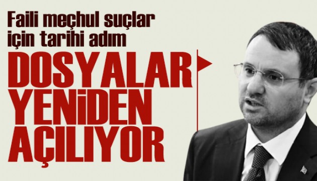 Faili meçhul suçlar için tarihi adım! Bakan Gürlek: Hedefimiz güven veren adalet sistemi