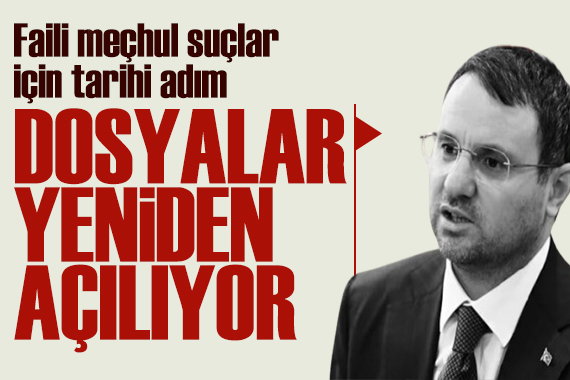 Faili meçhul suçlar için tarihi adım! Bakan Gürlek: Hedefimiz güven veren adalet sistemi