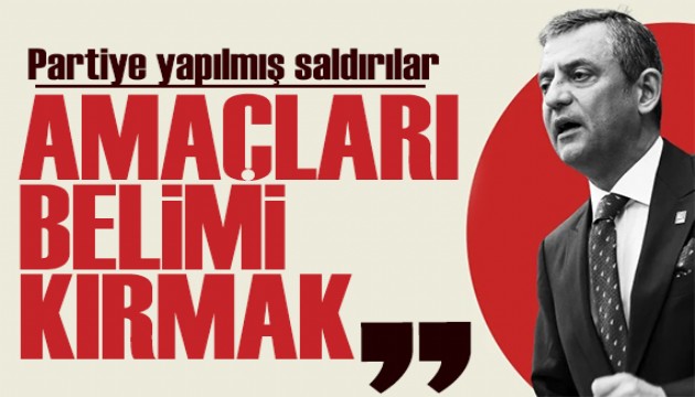Özgür Özel'den Muhittin Böcek açıklaması: Amaçları belimi kırmak