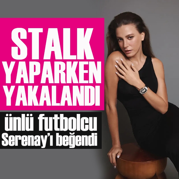 Dusan Vlahovic, Serenay Sarıkaya'yı beğendi! Stalk yaparken yakalandı