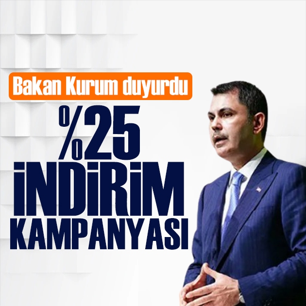 TOKİ'nin yüzde 25 indirim kampanyası başlıyor