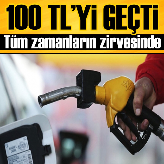 Motorin tüm zamanların zirvesinde! 100  TL'yi aştı