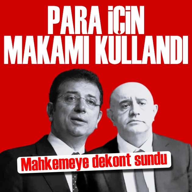 Aziz İhsan Aktaş'tan İmamoğlu iddiası: Makamı para için kullandı