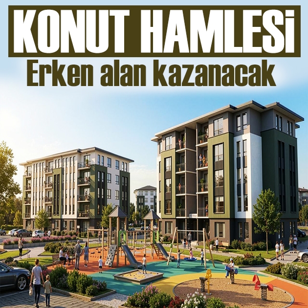 Konut hamlesi! Erken alan kazanacak
