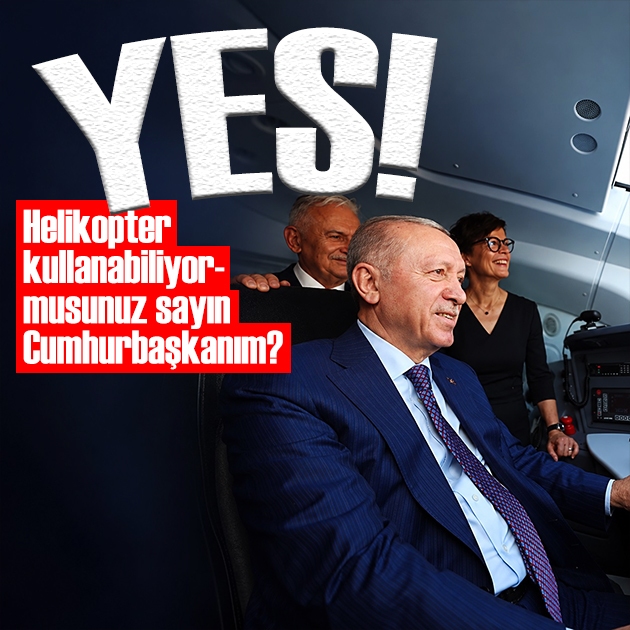 Hızlı tren hattında Cumhurbaşkanı Erdoğan'ı güldüren soru