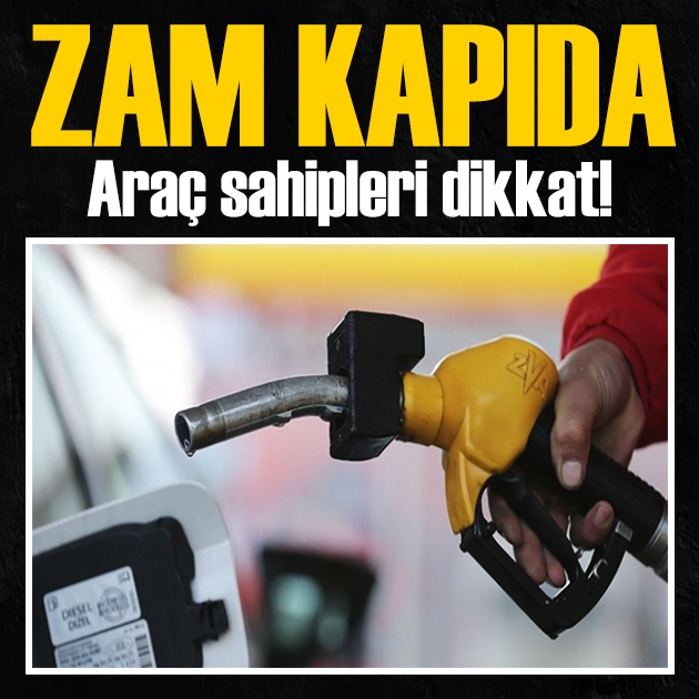 Araç sahipleri dikkat! Benzin tabelası Pazartesi değişiyor