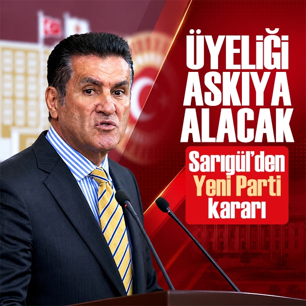 Mustafa Sarıgül'den YENİ Parti kararı: Üyeliğini askıya aldıracak