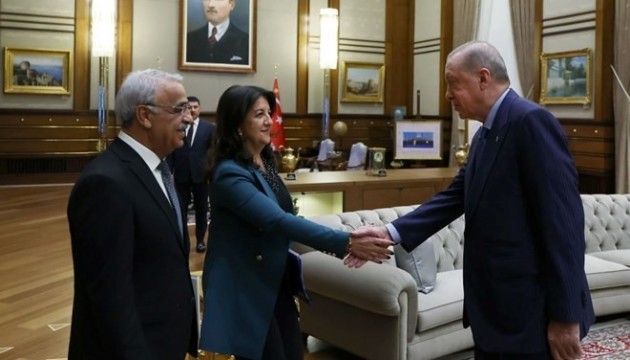 Erdoğan, DEM Parti Heyeti'ni kabul etti