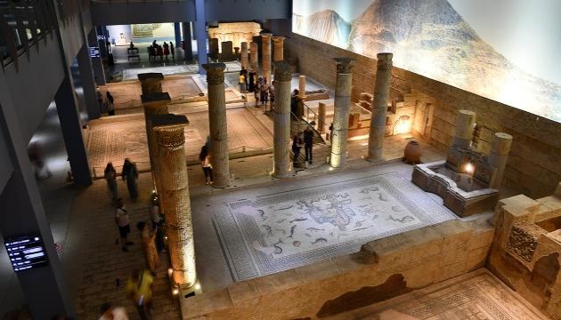 Zeugma Mozaik Müzesi'ne rekor ziyaretçi