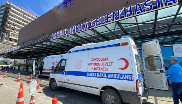 Zonguldak'ta maden ocağında göçük