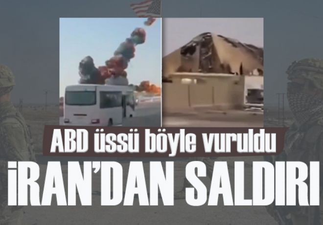 İran, Amerikan üssünü vurdu!