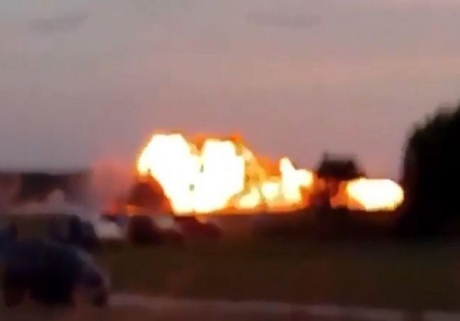 Polonya’da F-16 savaş uçağı düştü