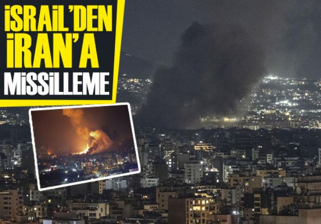 İsrail'den İran'a 3 dalga hava saldırısı