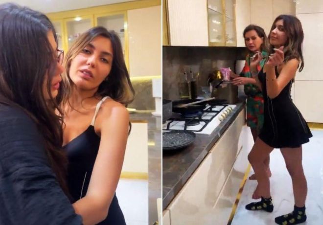 Bahar Candan ile Dilan Polat'ın tepki çeken 'helva' paylaşımı