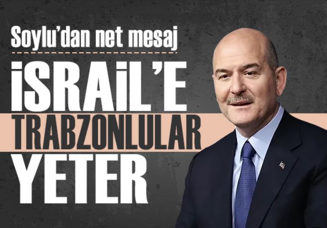 Soylu'dan net mesaj: 