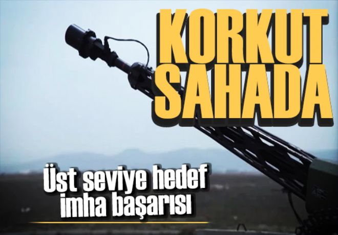 KORKUT sahada! Üst seviye imha başarısı 